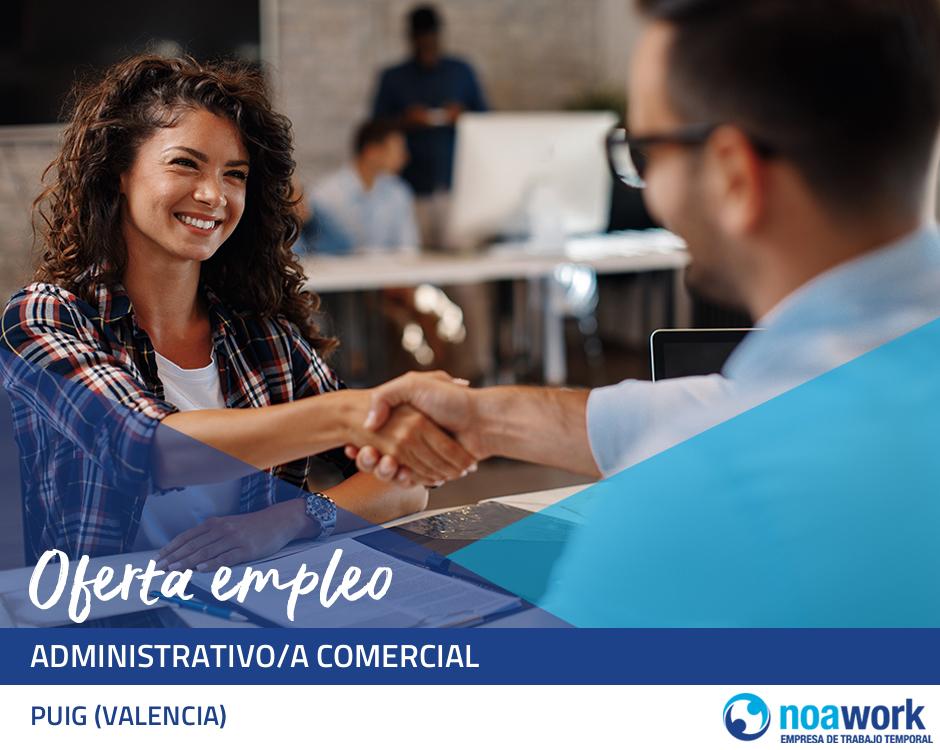 Administrativo/a comercial