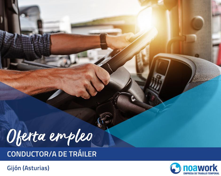 Conductor/a de tráiler