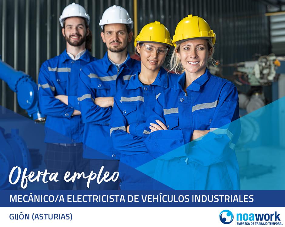 Mecánico/a electricista de vehículos industriales