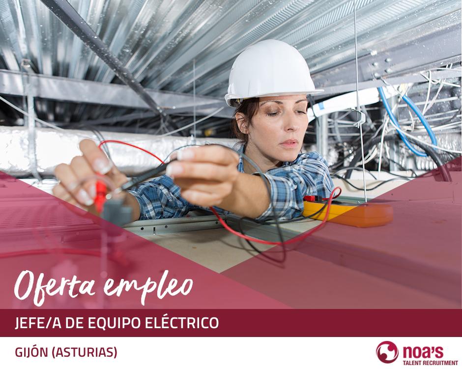 Jefe/a de equipo eléctrico