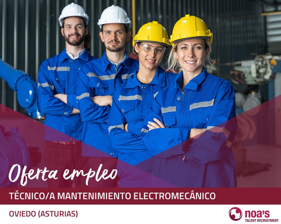 Técnico/a mantenimiento electromecánico