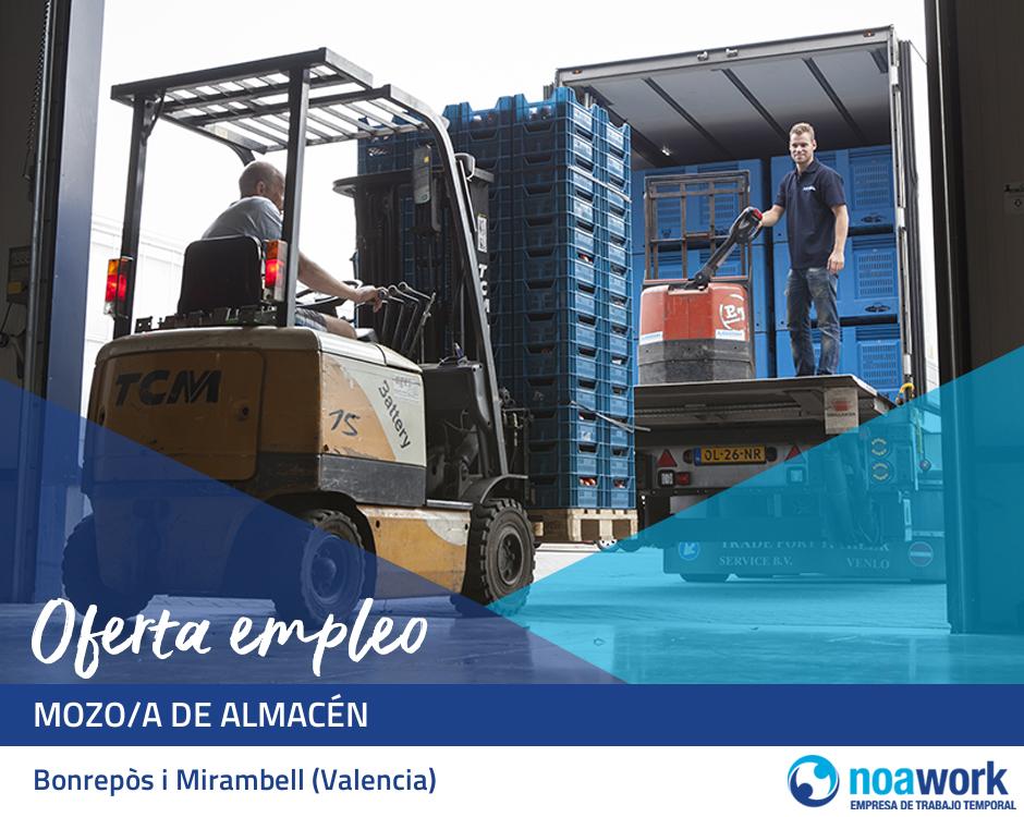 Mozo/a de almacén