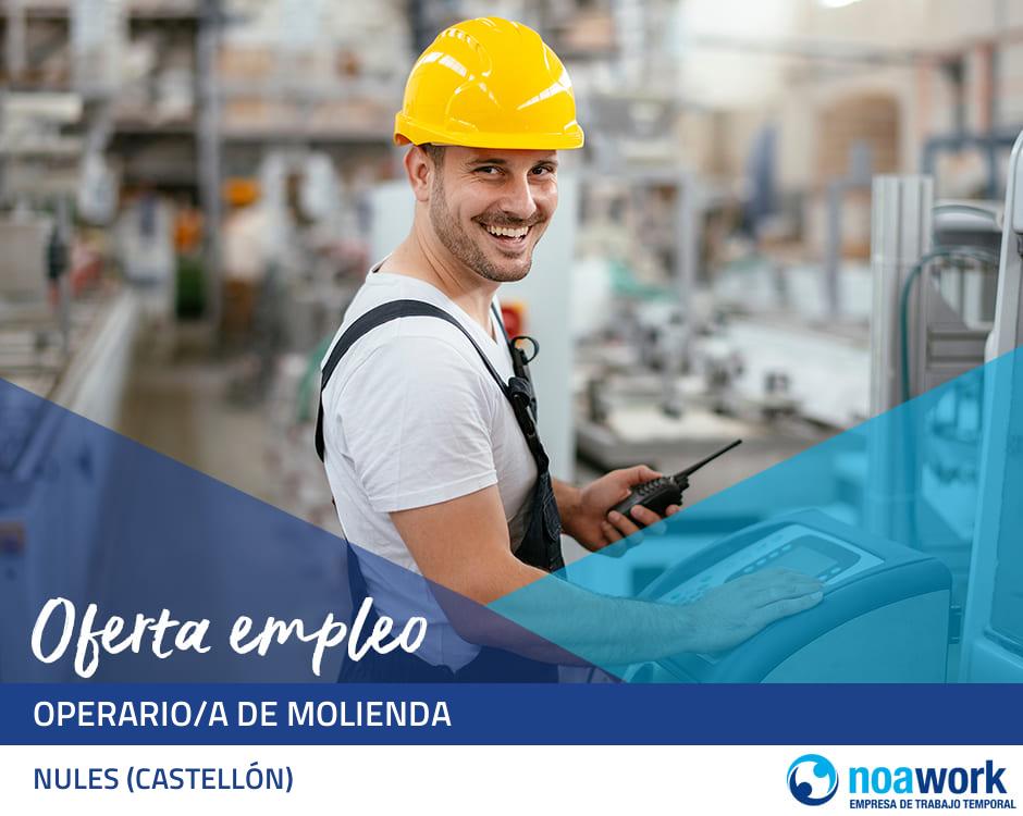 Operario/a de molienda