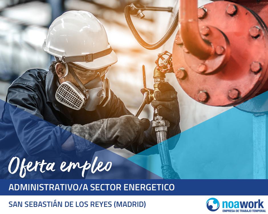 Administrativo/a sector energetico