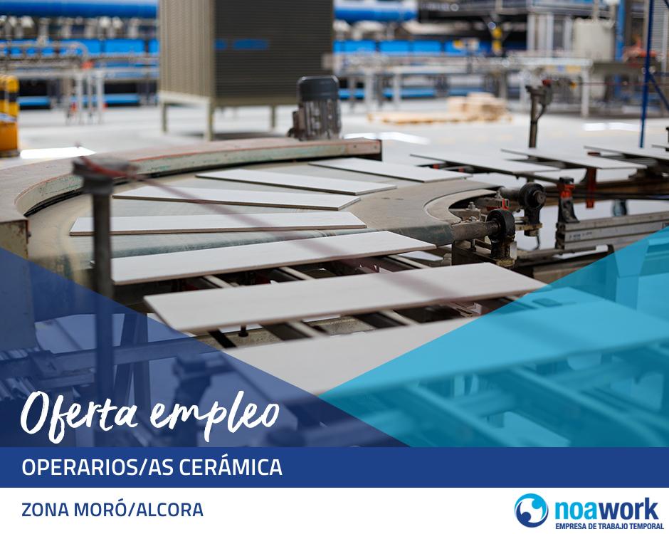 Operarios/as cerámica