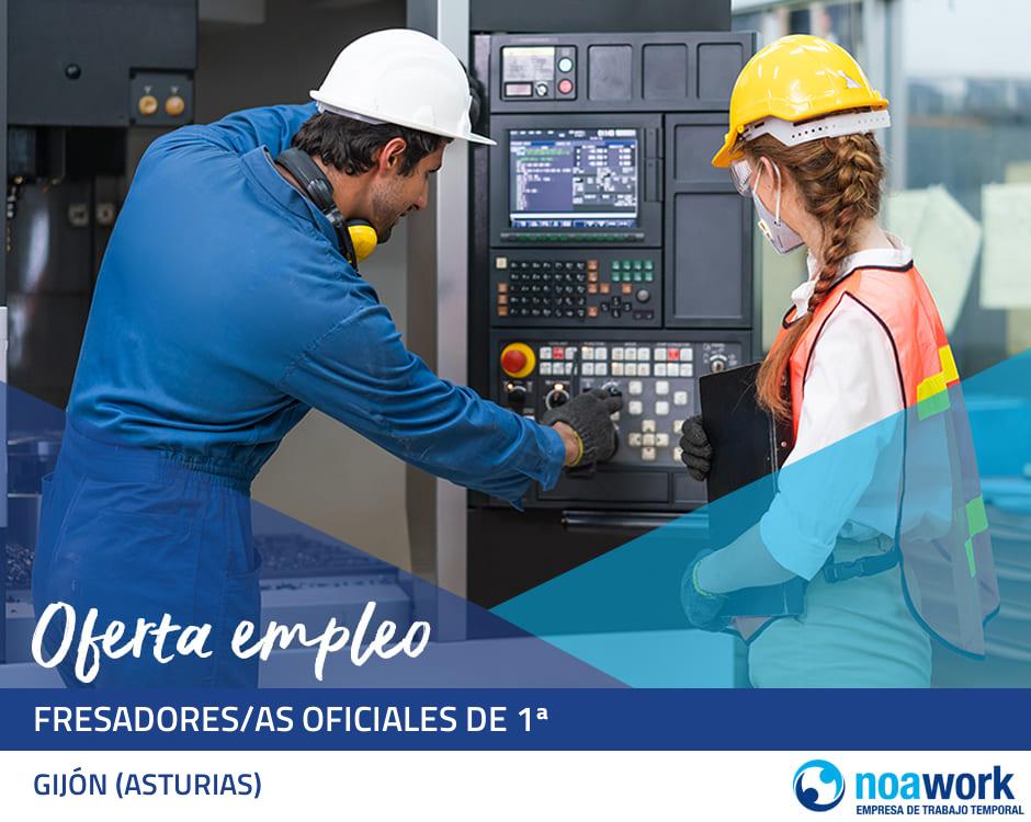 Fresadores/as oficiales de 1ª