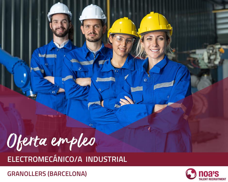 Electromecánico/a  industrial