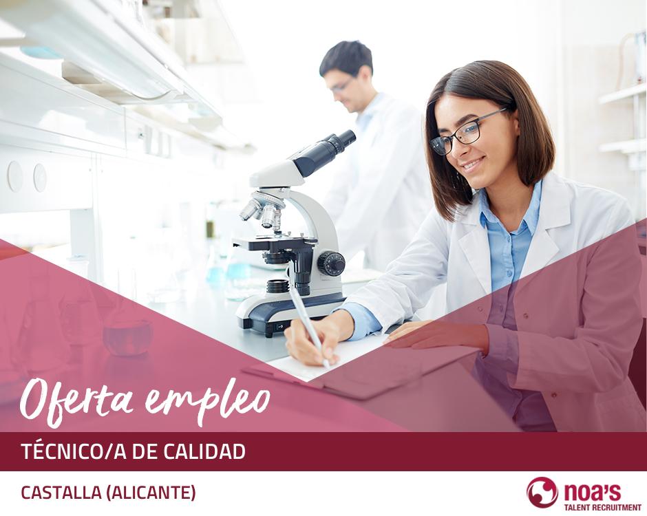 Técnico/a de calidad