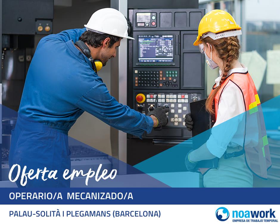 Operario/a  mecanizado/a