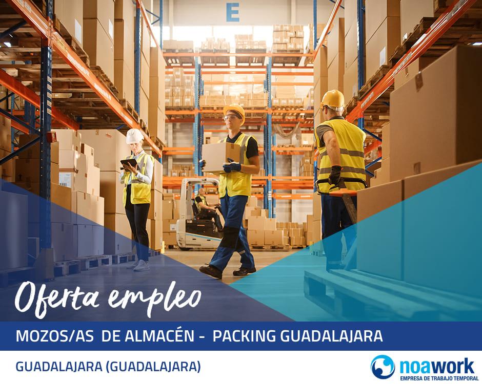 Mozos/as  de almacén -  packing guadalajara