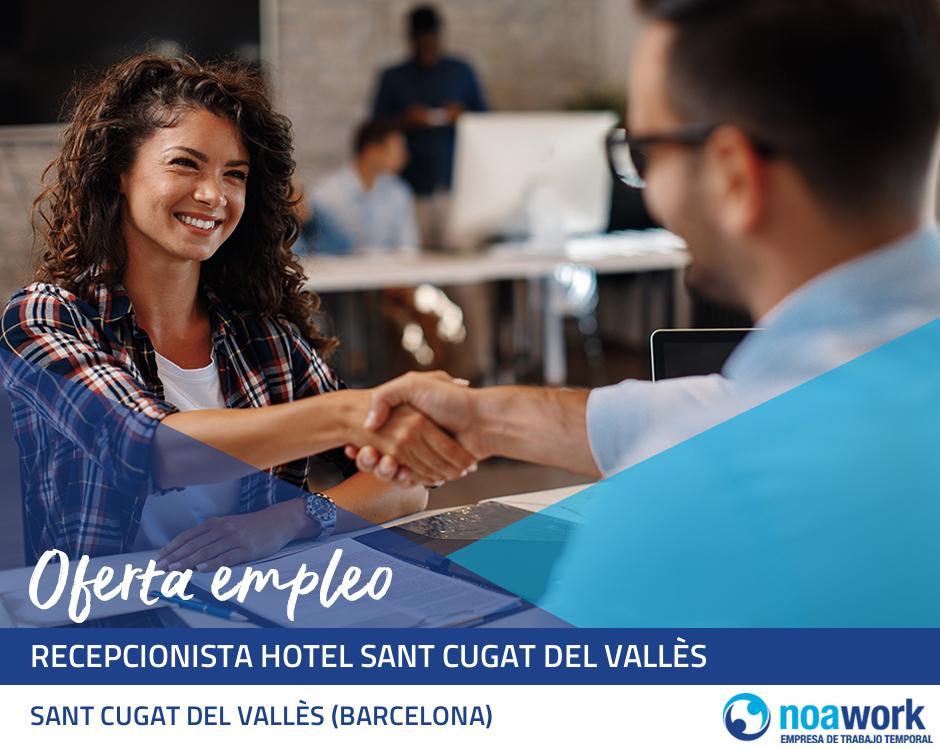 Recepcionista hotel sant cugat del vallès