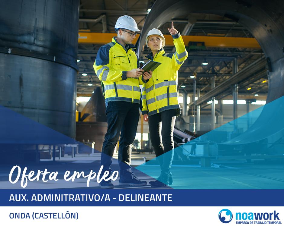 Aux. adminitrativo/a - delineante