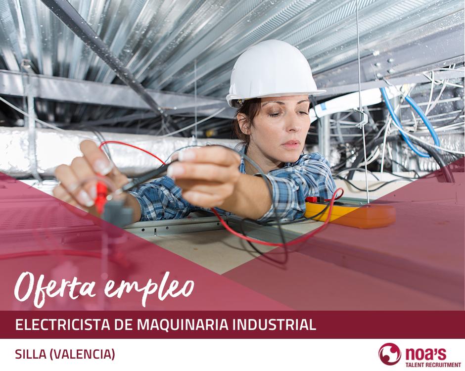 Electricista de maquinaria industrial