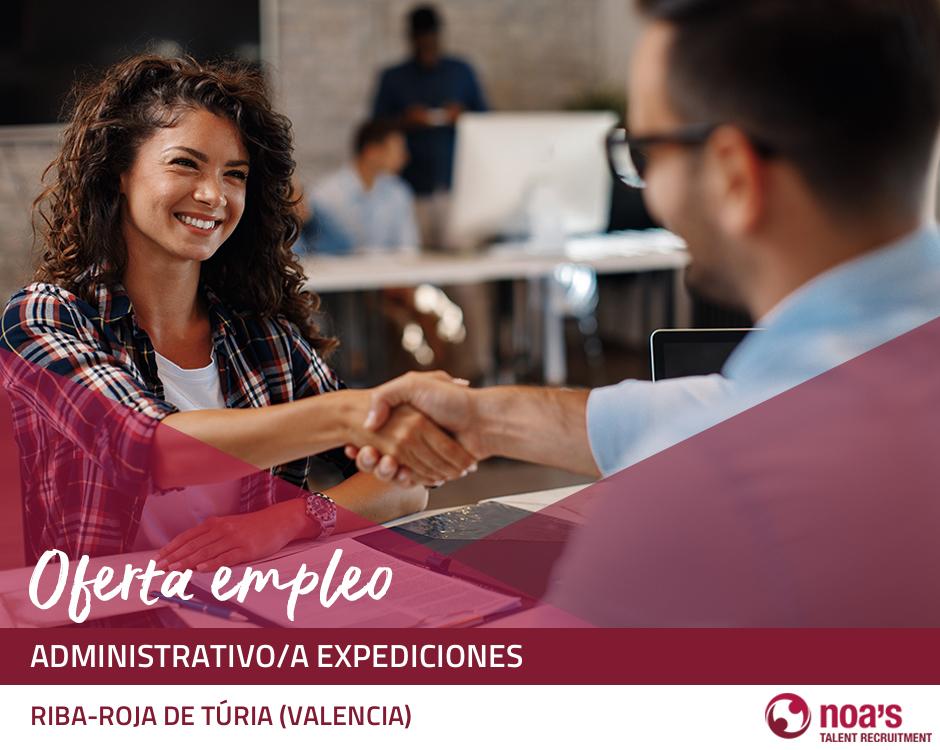 Administrativo/a expediciones