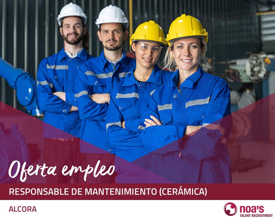 Responsable de mantenimiento (cerámica)
