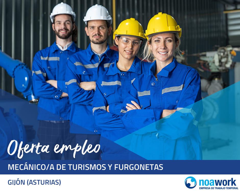 Mecánico/a de turismos y furgonetas