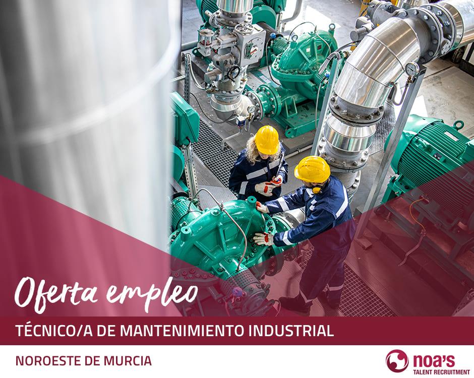 Técnico/a de mantenimiento industrial
