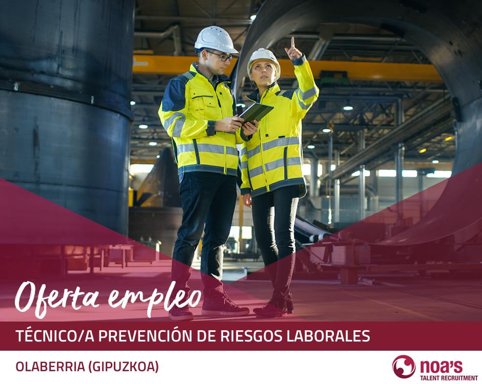 Técnico/a prevención de riesgos laborales