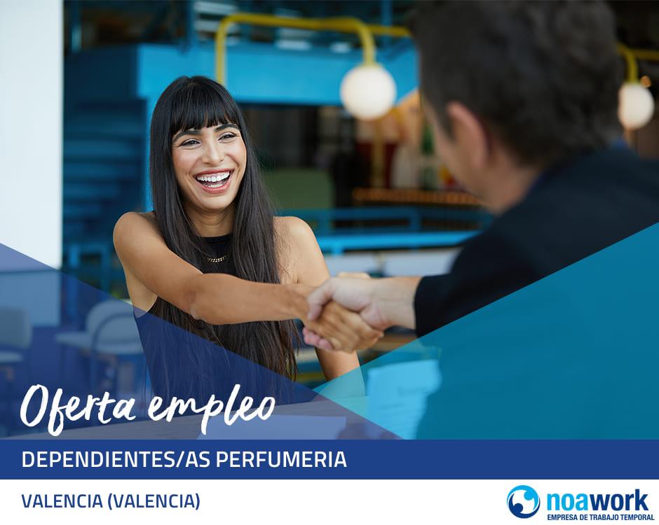 Dependientes/as perfumeria