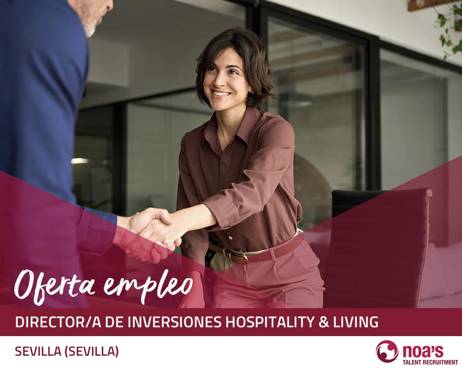 Director/a de inversiones hospitality & living