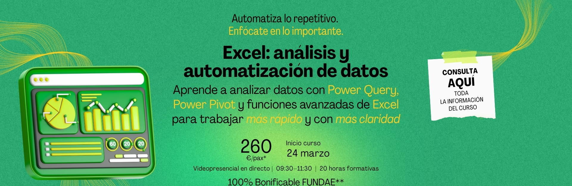Excel análisis y Automatización de datos