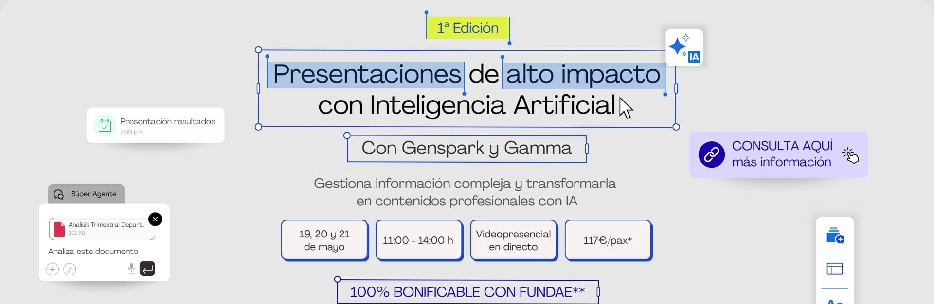 Presentaciones de alto impacto con Inteligencia Artificial