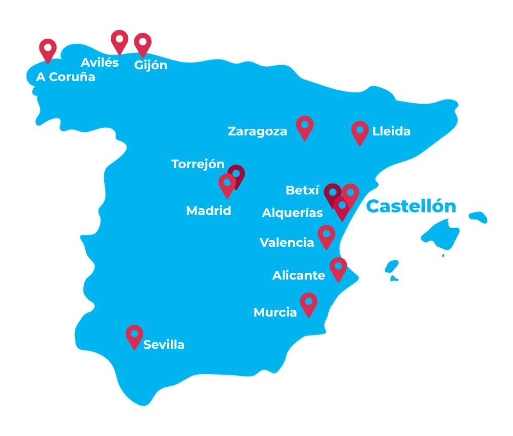 Sedes Grupo Noa's 2026
