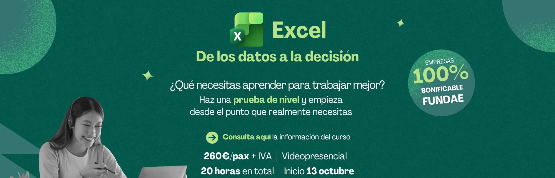 Excel: de los datos a la decisión