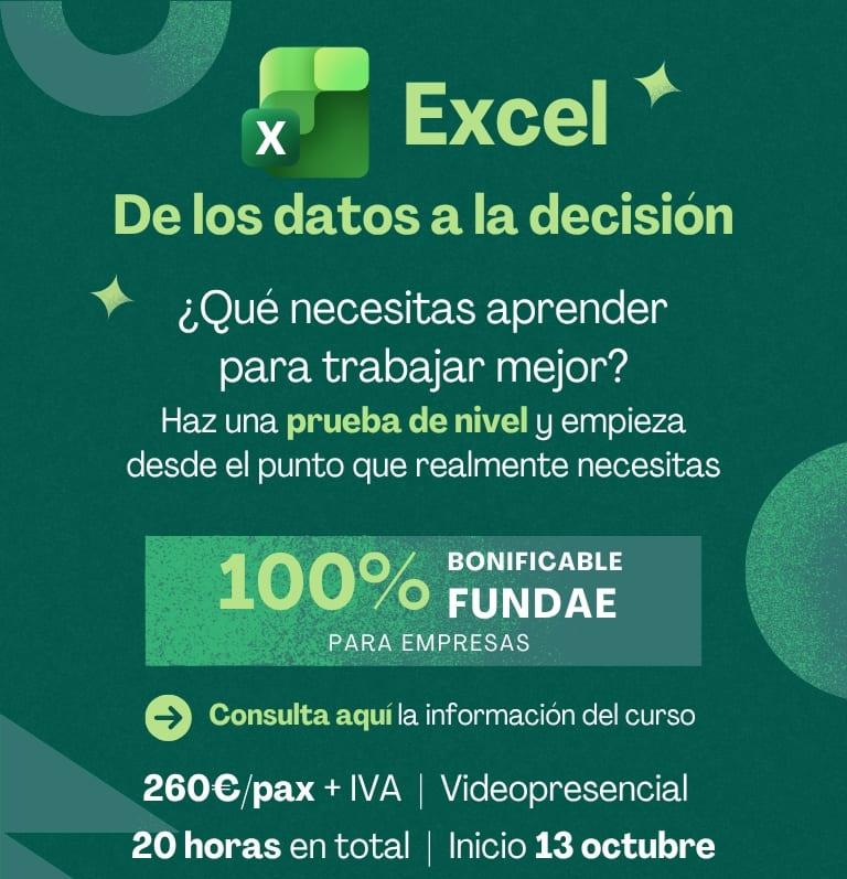 Excel: de los datos a la decisión